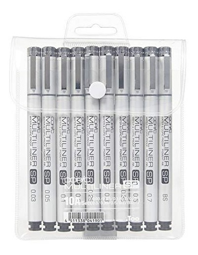 Copic Markers Mlsp10a Sp Multiliner Conjunto A