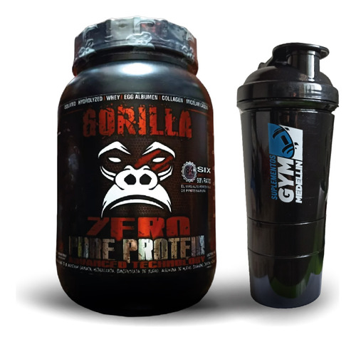 Gorilla Zero 2 Lbs Gorila Mas Pura + Termo  + Envio Gratis