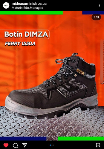 Botin Bota De Seguridad Punta De Hierro Tipo Deportivo