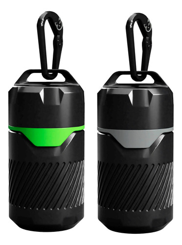 Recipiente Estanco Negro Escolar Trekking Pesca Campamento Negro