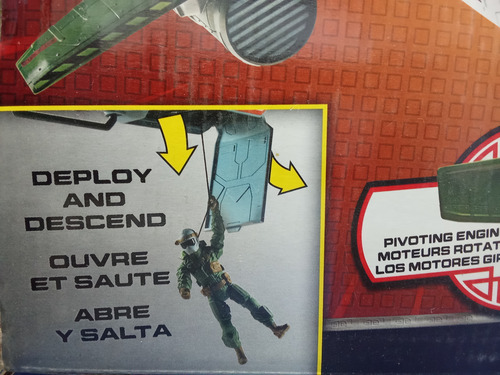 Ghost Hawk 2 With Duke Hauser 2010 Gi Joe Retaliation (Usado)