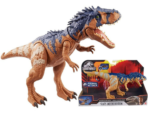 Dinosaurio Siats Meekerorum Jurassic World Mattel Original