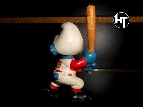 Imagen 4 de 4 de The Smurfs, Los Pitufos, Beisbol, Peyo, Vintage 2.5 Pulgadas
