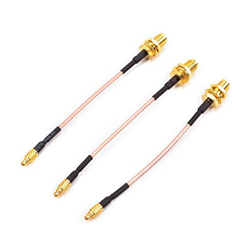 Fpvking Adaptador Cable Extensión Antena Fpv 95mm Mmcx A Sma