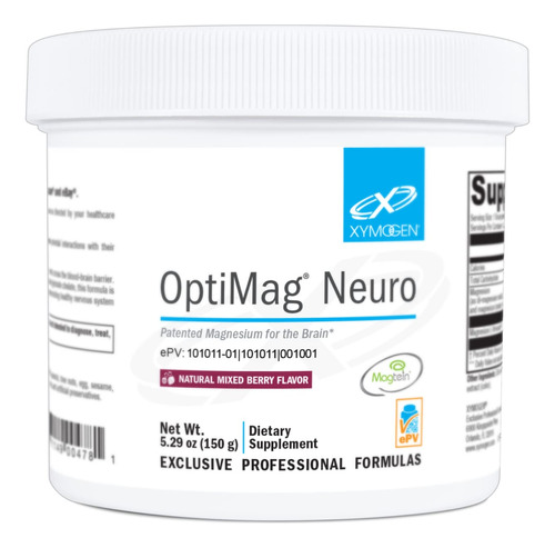 Polvo De Magnesio Xymogen Optimag Neuro L-treonato