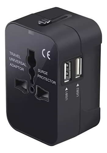 Adaptador Cargador Convertidor Universal Europeo 5.0 2 Usb 