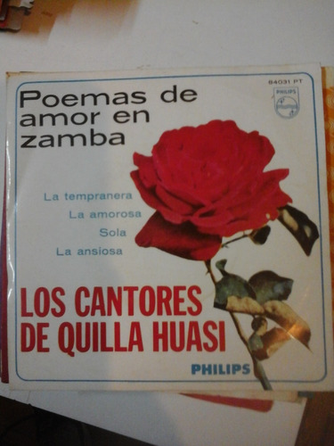 Vs0167 - Poemas De Amor En Zamba - Los Cantores De Quilla H