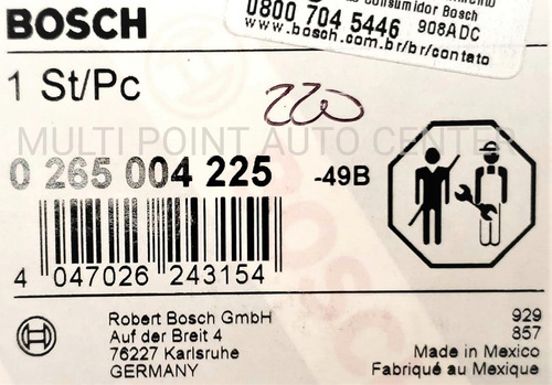 Imagem 3 de 5 de Sensor Abs S10 2017 2018 2019 2020 Dianteiro Direito Bosch
