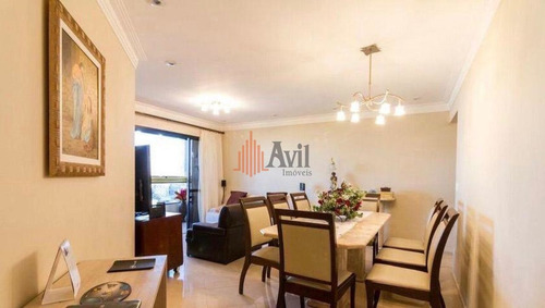 Imagem 8 de 15 de Apartamento Com 3 Dormitórios À Venda, 95 M² Por R$ 699.000,00 - Tatuapé - São Paulo/sp - Av5360