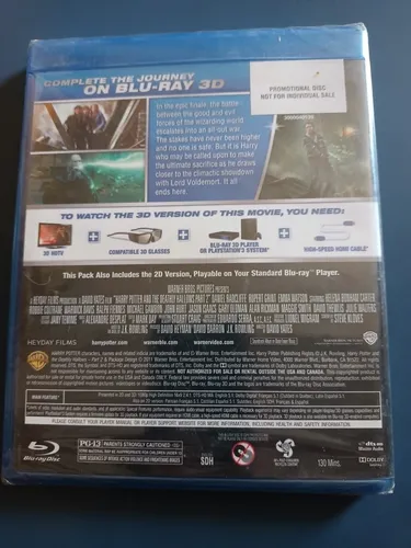 Harry Potter 3d And The Deathly Hallows Part 2 (3d Blu-ray)