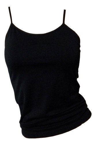 3 Blusas Top De Tirantes Mujer Dama Básicas Licra Multicolor