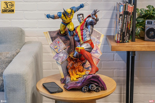 Colossus Wolverine Marvel Fastball Special Estatua Sideshow