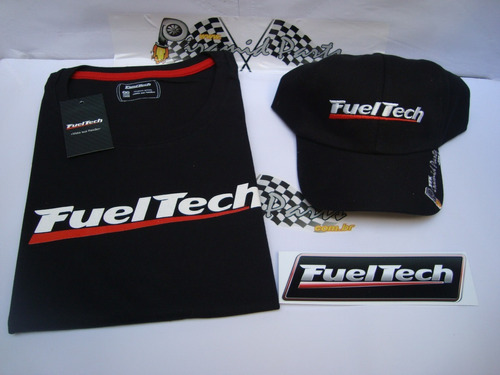 Camiseta Oficial Fueltech + Bone Bodado + Brinde