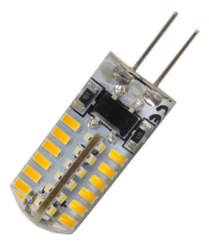 10 Bombillas G4 Ac 220 V 3,5 W 170 Lm 3000-3500 K Smd 3014 4