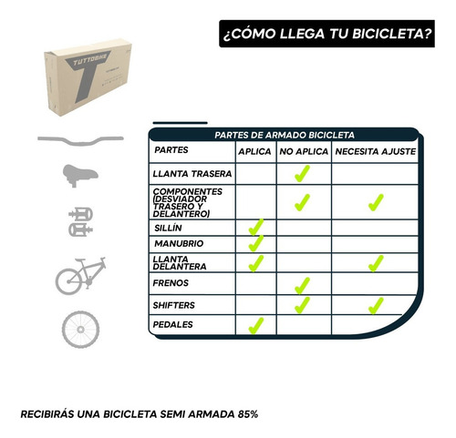 Bicicleta Klamp Monk Plegable De Doble Suspension Color Verde/Negro
