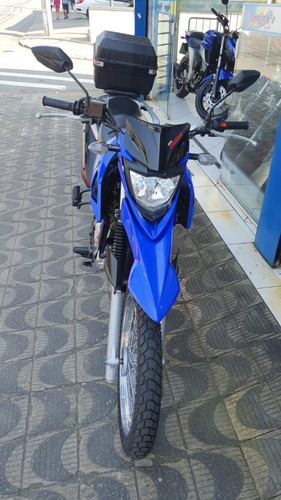 Imagem 5 de 12 de Yamaha Xtz 150 Crosser Z Flex 2018 Azul Impecável