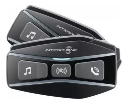 Intercomunicador Interphone U-com16 Duplo 24 Motos @#