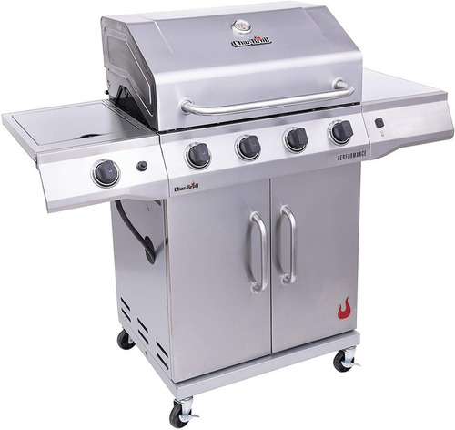 Char-broil - Asador Gas Propano Líquido, 4 Quemadores,