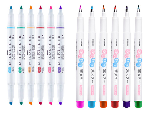 Zebra México Lettering Set Estuche 12 Piezas