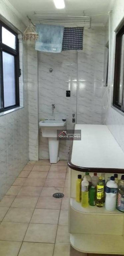 Apartamento À Venda, 99 M² Por R$ 466.000,00 - Embaré - Santos/sp - Ap2946