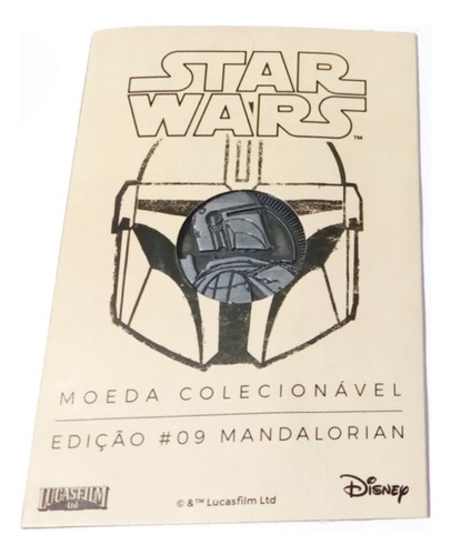 Moeda #9 Star Wars Baby Yoda Mandalorian Nerd Ao Cubo Disney