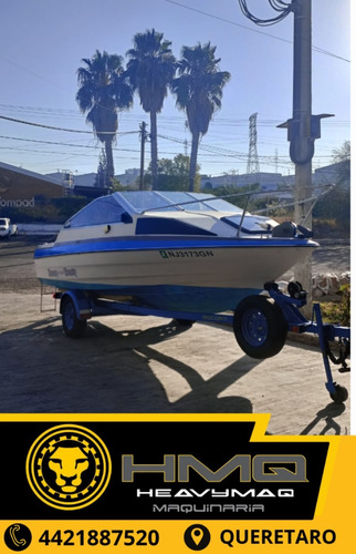 Barco Con Motor Bayliner Año 1988 En Queretaro