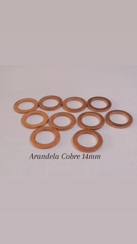 Arandela Plana Cobre 14mm