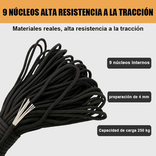 . Cuerdas Cuerda Paracord Pulsera Paracord Supervivencia
