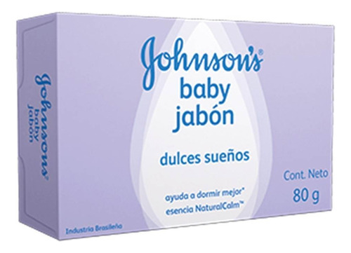 Jabon Johnson's Dulces Sueños 80g