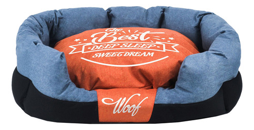 Almofada Cama Pet Cães Gatos Woof Lavável Até 15kg