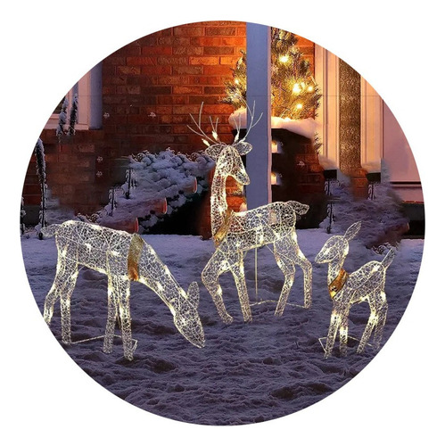 Reindeer Led Decoration Christmas Lights Blinker Blinker