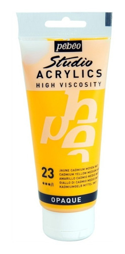 Acrylic Studio 100 Ml - Amarillo Cadmio Medio