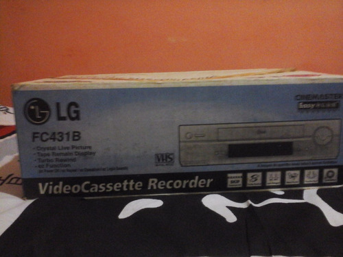 Video Cassete Recorder LG 5 Cabeças Frete Gratis