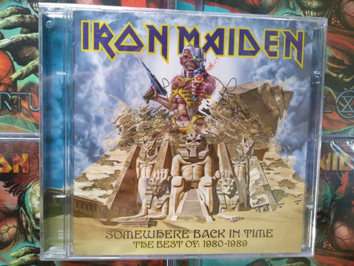 Cd Iron Maiden - Somewere Back In Time 