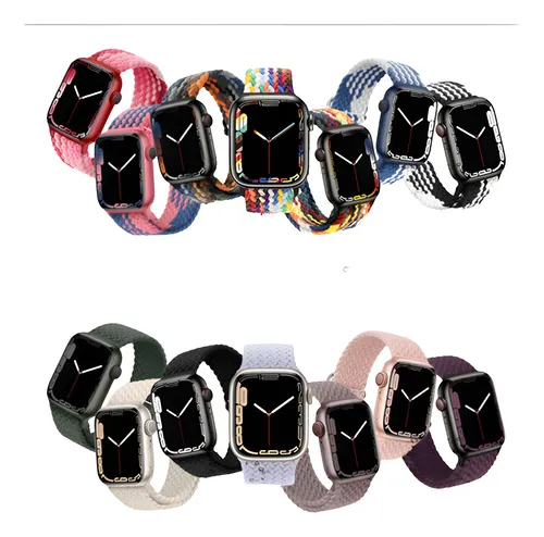 Pulso Correa Manilla Para Apple Watch Loop Nylon Ajustable