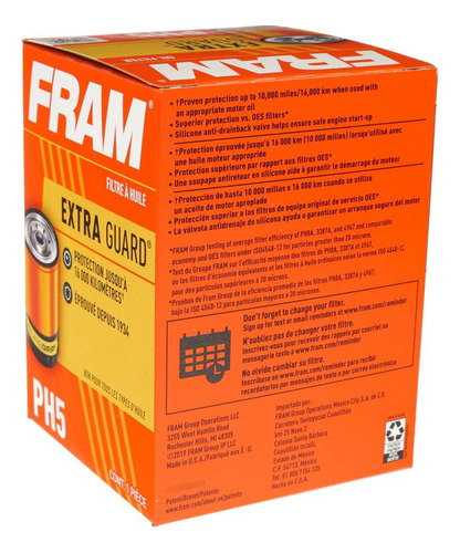 Filtro Aceite Para C3500 7.4 1988 1989 1990 1991 1992 1993