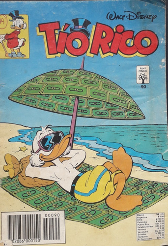 Historieta Tio Rico Nº 90 Editorial Abril (Usado)