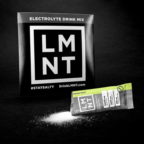 Lmnt Electrolitos Sin Azúcar Mezcla De Bebida 8 Barras 6g