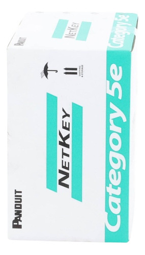 Bobina Panduit 305m Cat 5e Utp Netkey Gris Clar Nuc5c04ig-ce