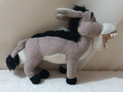 Lote 3 Peluches Sherk, Burro Y Lord Farquaad De Teddy Bear. Varios (Usado)