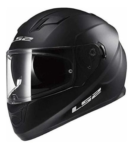 Casco De Moto Ls2 Stream Solido Cara Completa Con Visera Sol