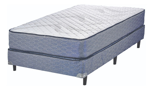 Sommier Y Colchon Suavestar Floustar Resortes 100x190 Cm