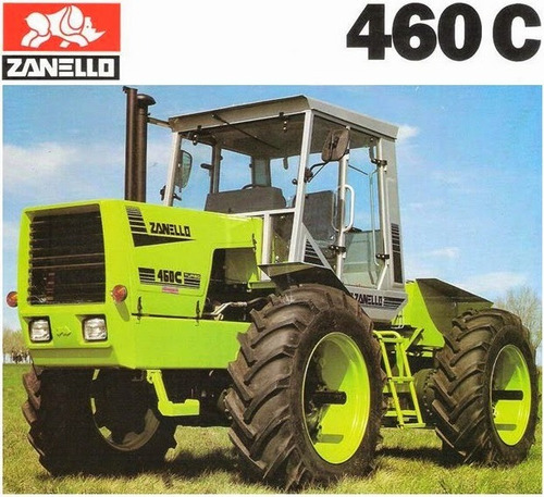 Tractor Zanello Articulado Doble Tracción