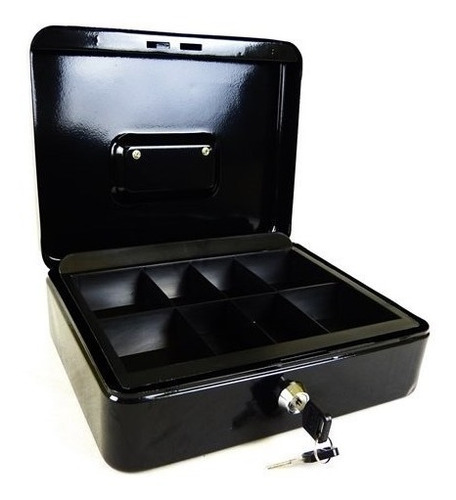 Cofre Metal Cash Box Tamanho Pequeno Segurança Praticidade
