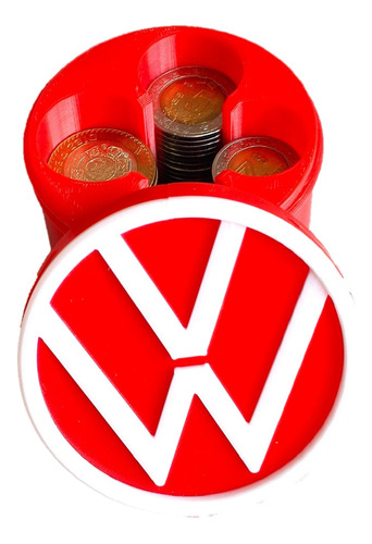 Portavasos Monedas Volkswagen Golf Jetta Virtus Taos Polo Vw