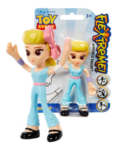 Figura Flexible Bo Peep Flextreme Toy Story 4 Mattel Ub