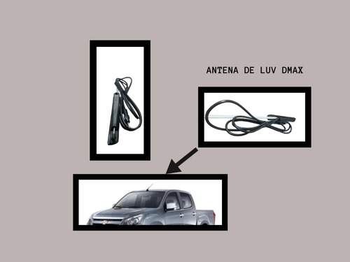 Antena De Techo Chevrolet Luv- Dmax 2006/2015