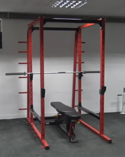 Imagen 6 de 10 de Rack Squat Premium Soporte Sentadilla Y Pecho Gym (nuevo)