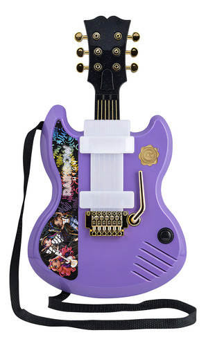 Ekids Guitarra Rainbow High Para Niños Con Música Integra