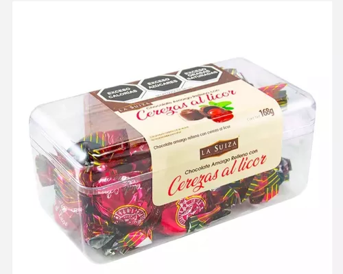 San Valentin Caja con Chocolate Relleno de Cereza al Licor – Picard  Chocolates México